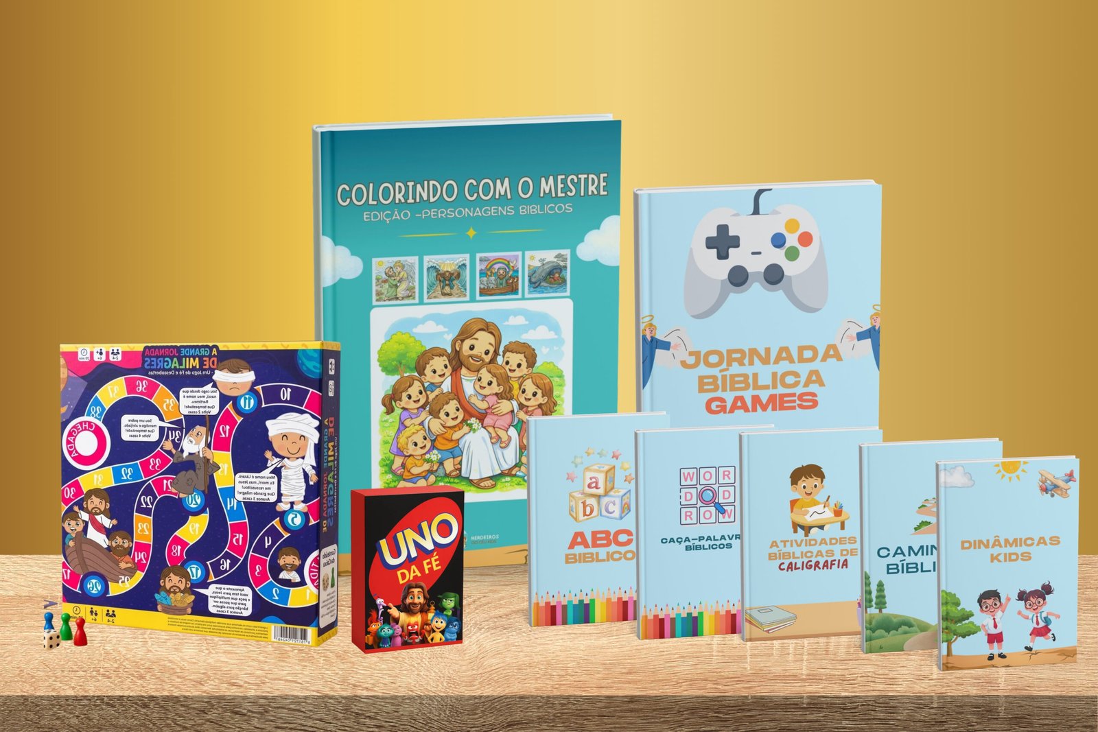 Kit premium Colorindo com o Mestre